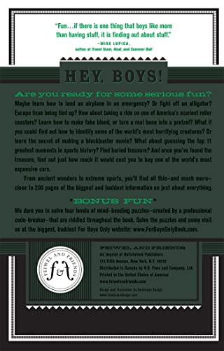 For Boys Only: The Biggest, Baddest Book Ever - Image 2