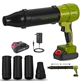 STARLYF Power Blower Luftlöser, Laubbläser, Gartengebläse, tragbar, leistungsstark, kabellos, zum Fegen des Gartens, Schneeschaufel, zum Trocknen von Autos