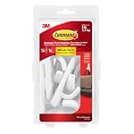 Command Large Utility Hook Mega Pack, White, 14-Hooks, 16-Strips, Organize Damage-Free