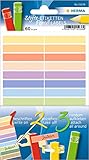 Para obtener una imagen uniforme en el estuche, basta con pegar el lápiz correspondiente según el color