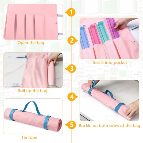 Funda Protectora para Rack de Mahjong con Asa Portátil miniatura 3