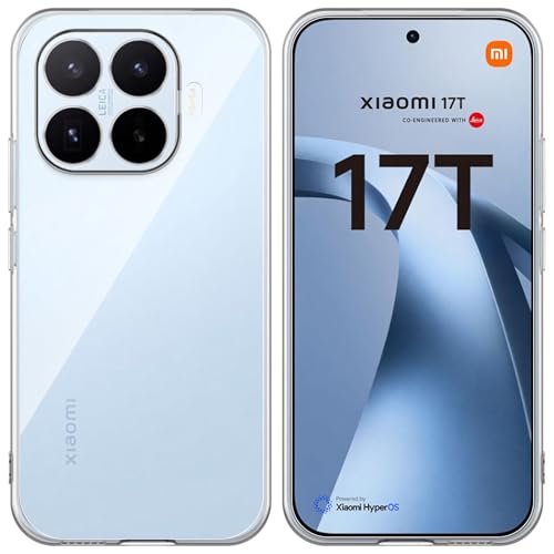 For Xiaomi 17T �P�[�X �J�o�[ AUDASO �N���A �\�t�g�J�o�[ ����TPU �����Y�ی� ���^ �����h�~ ���S�ی� �w��h�~ ���ϖh�~ �y�� �S�ʕی�J�o�[