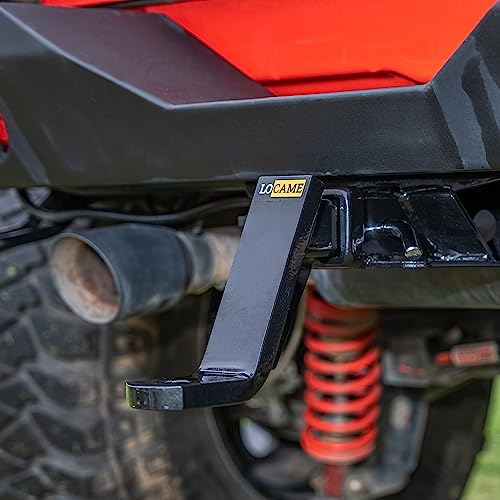 Locame Trailer Hitch Ball Mount, 6 Drop Hitch 2 Inch Receiver, Class 3 Towing Ball Mount, 1 Inch Ball Hole Diameter, 7500 Lbs Gtw, Gloss Black, Lc0059 #TOP6