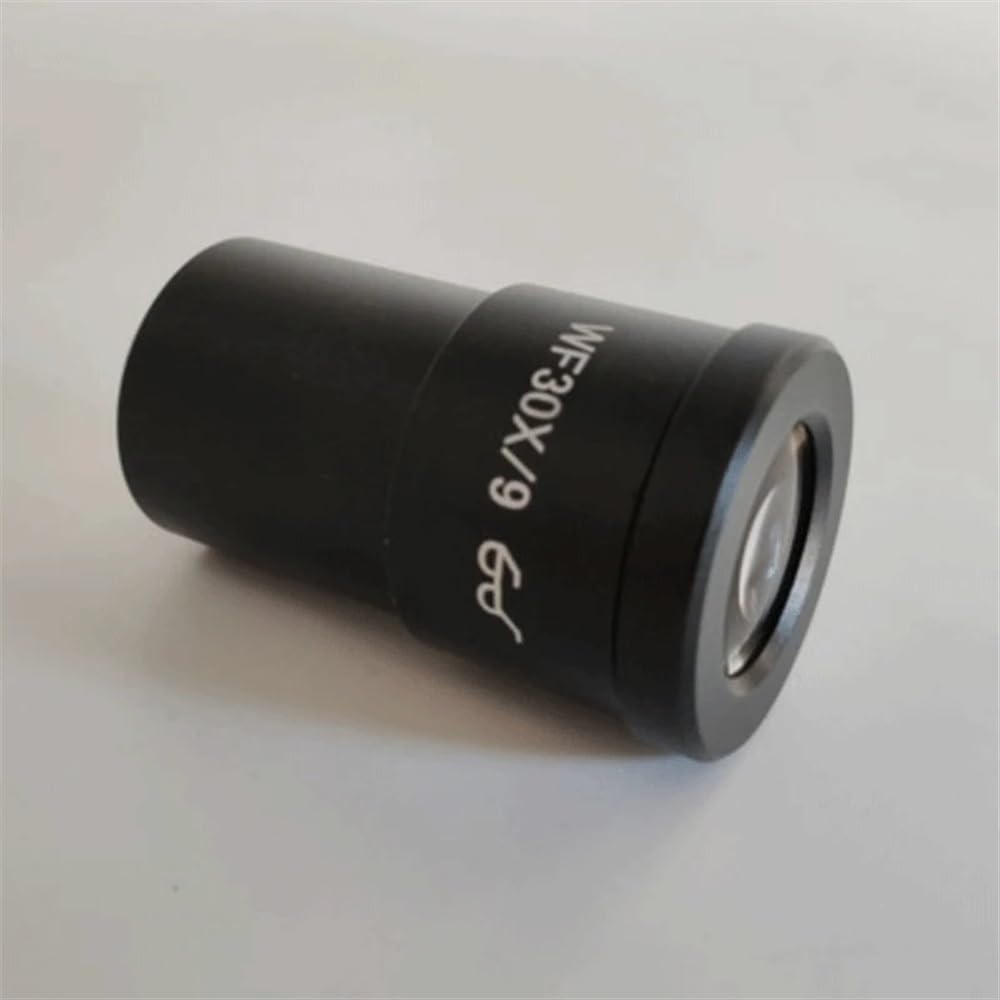 Microscopio estéreo WF30X de 1 pieza con retícula, punto de ojo alto, micrómetro de gran angular, ocular (campo de visión de 9mm, tamaño de montaje de 30MM) Accesorios para microscopios de laboratorio