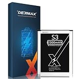bateria samsung galaxy s3 original 【48 HORAS DE TRABAJO REAL A TIEMPO COMPLETO】Batería de 2300mAh de capacidad real y eficiente Nueva batería para Samsung Galaxy S3, serie 2020 Edition, y batería recargable de polímero de litio de alta calidad, tiempo de conversación prolongado, larga vida útil y excelente seguridad.