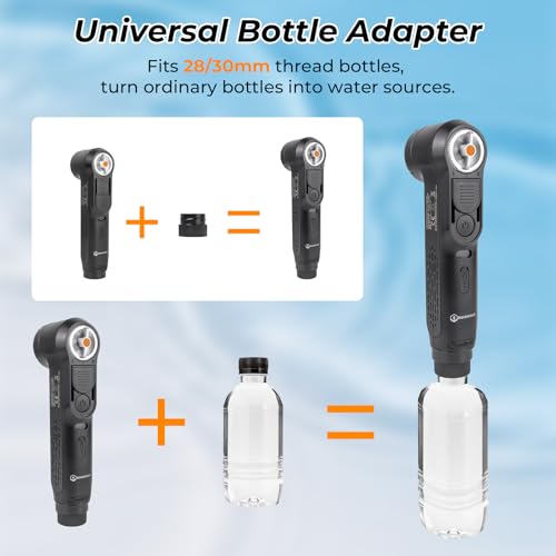 Portable Bidet for Travel, 1600mAh Electric Rechargeable Handheld Bidet with 2.5L Tank & Dual Spray Modes (Jet/Shower), USB-C, Personal Hygiene Sprayer for Home, Camping, Postpartum & Elderly Care - Thumbnail 4