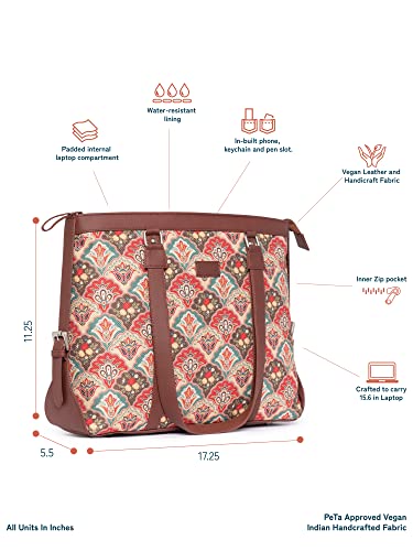 ZOUK Women's Office Shoulder Bag - Image 5