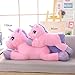 sofipal Giant Unicorn Stuffed Animal Toys,Soft Large Unicorns Plush Pillow Cushion for Birthday,Valentines,Bedroom (Pink, 31