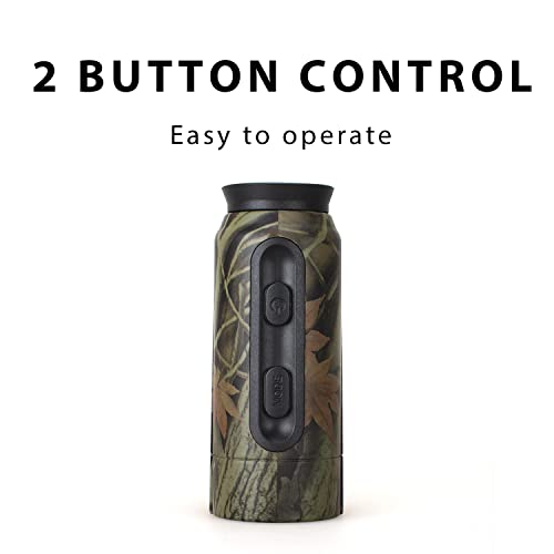 Gogogo Sport Vpro 6X Hunting Laser Rangefinder Bow Range Finder Camo Distance Measuring Outdoor Wild 650/1200Y With Slope High-Precision Continuous Scan #TOP4