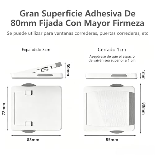 Cerradura de seguridad para puerta corrediza 18 Imagen adicional