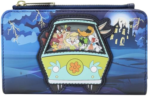 Looney Tunes Warner Bros 100th Anniversary Scooby-Doo Mash-Up Flap Wallet