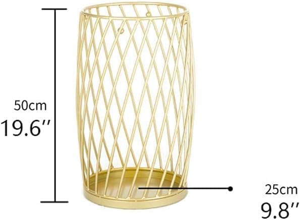 Support de rangement pour parapluies design fer ajouré géométrique - 3