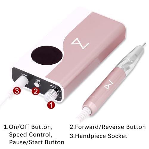 M-Ying-Yang-Brushless-Nail-Drill-35K-RPM-Wireless-Powerhouse-85w-Aluminum-Alloy-Shell-Ultra-Quiet-Operation-for-Smooth-Precision-Nail-Art-Black