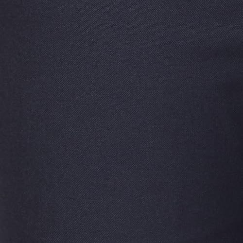 Image of Raymond Men Slim Fit Solid Pattern Polyester Blend Flat Front Casual Trouser