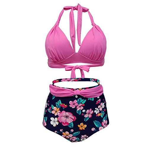 Maillot de bain deux pièces floral pour vos prochaines vacances sous les tropiques
