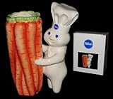 Pillsbury Doughboy Ceramic Carrot Vase