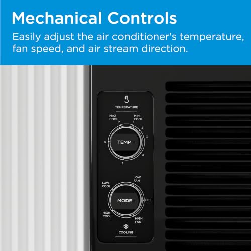 Image of Midea 5,000 BTU Window Air Conditioner, Mechanical Control, 150 Sq Ft