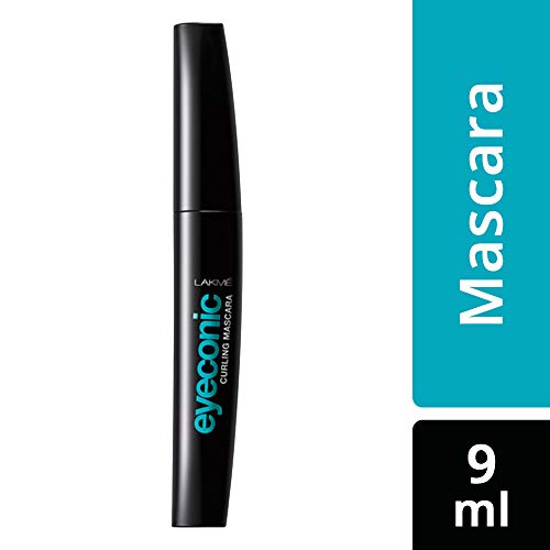 Image of Lakme Eyeconic Lash Curling Mascara, Black, 9ml And Lakme Absolute Under Cover Gel Face Primer, White, 30 g