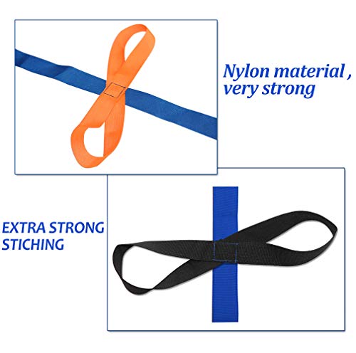 KIKIGOAL Children's Walking Ropes for Preschool Daycare School Kids Outdoor Colorful Handles for Up to 12 Children 2 Teachers (Handle Style) - Thumbnail 2