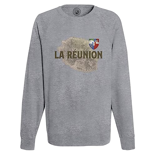 Sweat shirt La Réunion 974 idéal pour vos soirées d'été et moments détente