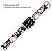 Cisland Bands Compatible with Watch 38mm/40mm Leather Strap Compatible with Watch Series 1/2/3/4/5/6/7/SE Sport & Edition Luxury Colorful Floral Flower Texture