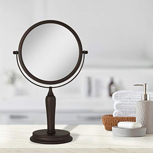 Espejo de Maquillaje Zadro Redondo 14" x 8.75" miniatura 2