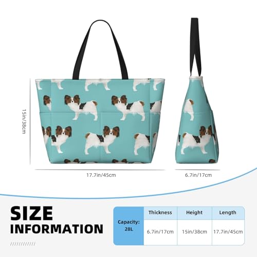 Sac de plage Papillon : ne manquez plus de place dans votre cabas - 4