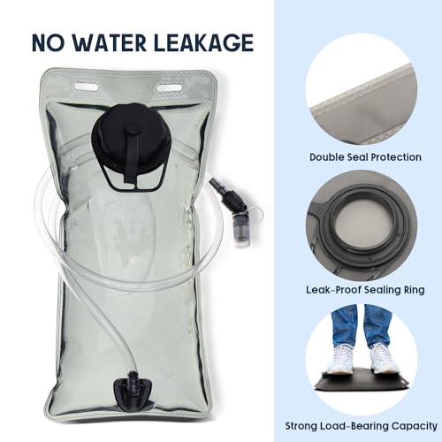 CKE Trinkblase, Wasserblase Trinksystem für Rucksack Trinksack Hydration Bladder Trinkblasen Trinkbeutel Camelbak Ersatz Trinkblase – Bild 5