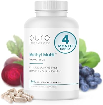 Pure Therapro Rx Methylated Multivitamin for Men and Women | Made...