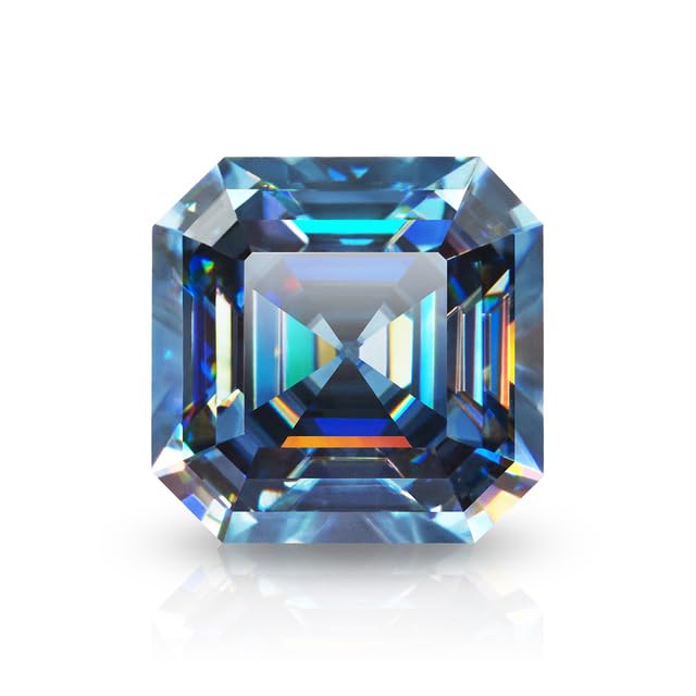 GemsMart Super Premium Real Neelam Stone Original Certified Genuine AAA+++ Unheated & Untreated Blue Sapphire Stone Baeutiful Perfect Radient Cut Shining Ceylon Nilam Pathar Indraneelam