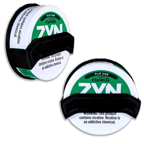 Head Concepts ZYN Holster Holder with Universal Multi-Clip | Durable Compact Stealthy Carrier Belt Pants Backpack Car | Quick Access Design Convenience | Made in USA | White Green All Flavors