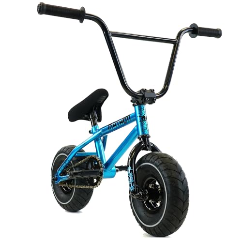 Fatboy Mini BMX PRO Model with 3pc Crank or Assault Model - New Riot Entry Level Mini BMX with 1-pc Crank (Riot Blue Haze)