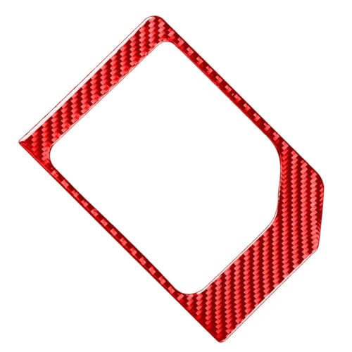 Cache levier vitesse fibre de carbone pour masquer les rayures de console