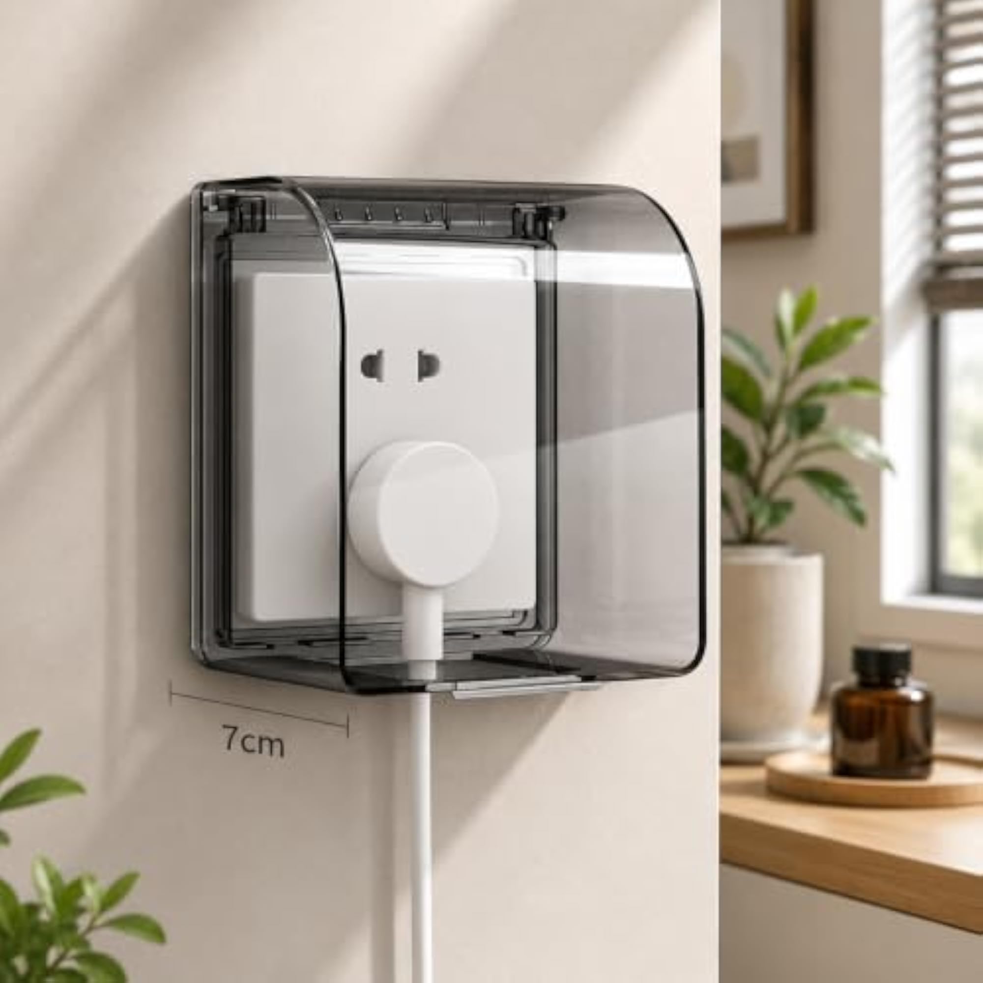 Waterproof Wall Switch Socket Cover with Splash Guard