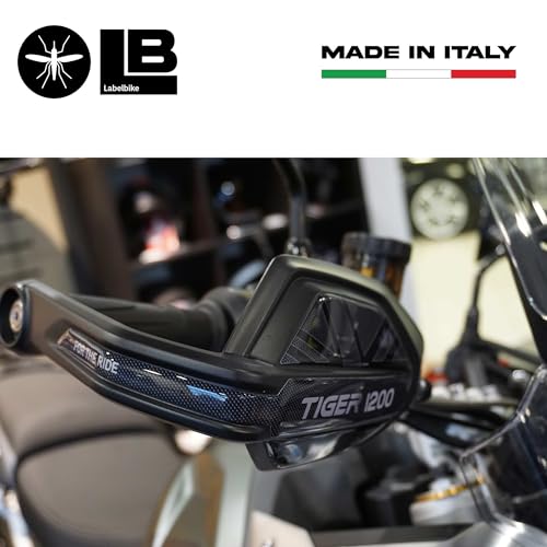 Image of labelbike - Resin 3D Stickers Motorcycle Ornaments and Security Grips Compatible with Triumph Tiger 1200 GT and Rally
