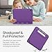 Kids Case for Samsung Galaxy Tab S6 Lite 10.4 Inch 2024 2022 2020 Model (SM-P610/P615/P613/P619), Shockproof Light Weight Protective Case Convertible Handle Stand with S Pen Slot, Purple