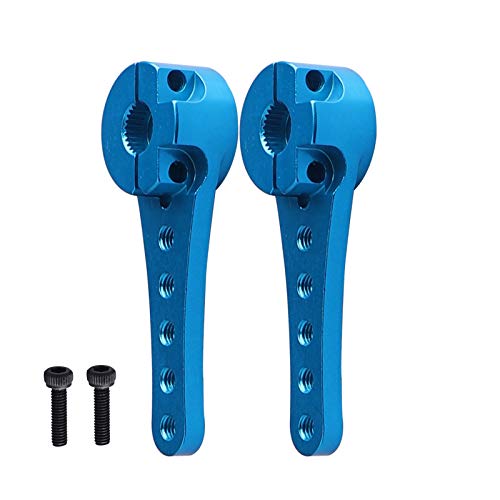 Aluminum Long 25T Servo Horn W/5 Mounting Holes For Futaba Savox Servo,2-Pack #TOP4