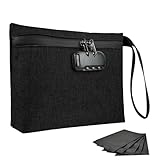 Equipaje A Prueba De Olores Con Gancho Seguridad Modificable Estuche Inmunológico Para Almacenamiento Pertenencias Bolsa Fina Asegurable