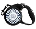 Personalized Diamond Retractable Dog Leash - Large