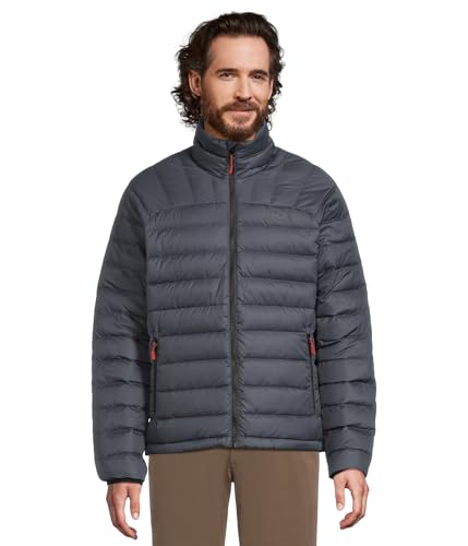 L.L.Bean Men's Down Jacket, Gunmetal Gray