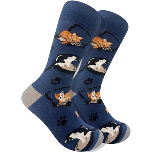 Men's Premium Comfort Cat Socks
