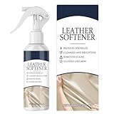 Generico Pulitore per Divano in Pelle,100ml Rimozione Profonda Macchie - Detergente per Macchie su Mobili E per Scarpe in Pelle,per Uso in Casa, Interno Auto, Divano, Scarpe, Stivali, Giacca