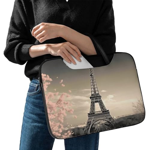 Bolsa para laptop impermeable de cuero 15.6 pulgadas miniatura 7