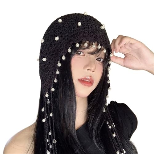 Chapeau de pull à fleurs rétro pour vos balades en bord de mer - 5