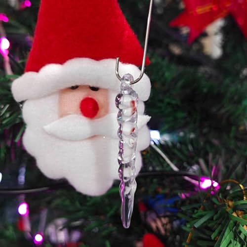 Velas LED navideñas con pinzas y mando para árbol de Navidad 6