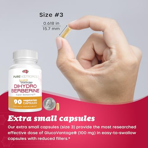 Pure Nootropics GlucoVantage Dihydroberberine Supplement