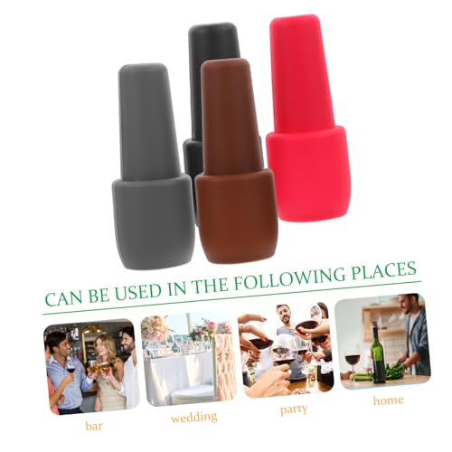 Tapones de reutilizables PRETYZOOM para sellar herméticamente botellas de vino 6