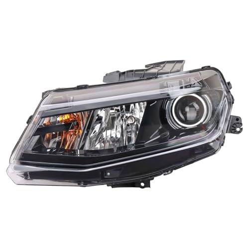 Image of TRQ Driver Side Headlight Assembly Compatible with 2016-2018 Chevrolet Camaro GM2502422