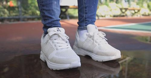 Image of ZEBA Hands Free Slip on Sneakers for Women - Step Up Your Comfort and Style with Perfect Walking Shoes and Fashion Sneakers