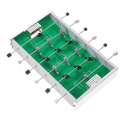 BESPORTBLE Mini Tabletop Soccer Football Game Interactive Family Fun Skill Development Compact Portable Foosball Machine